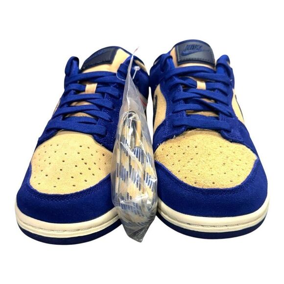 Nike Dunk Low LX Blue Suede (DV7411-400) Women's Size 8 Mens 6.5 Brand New Box - Picture 5 of 12